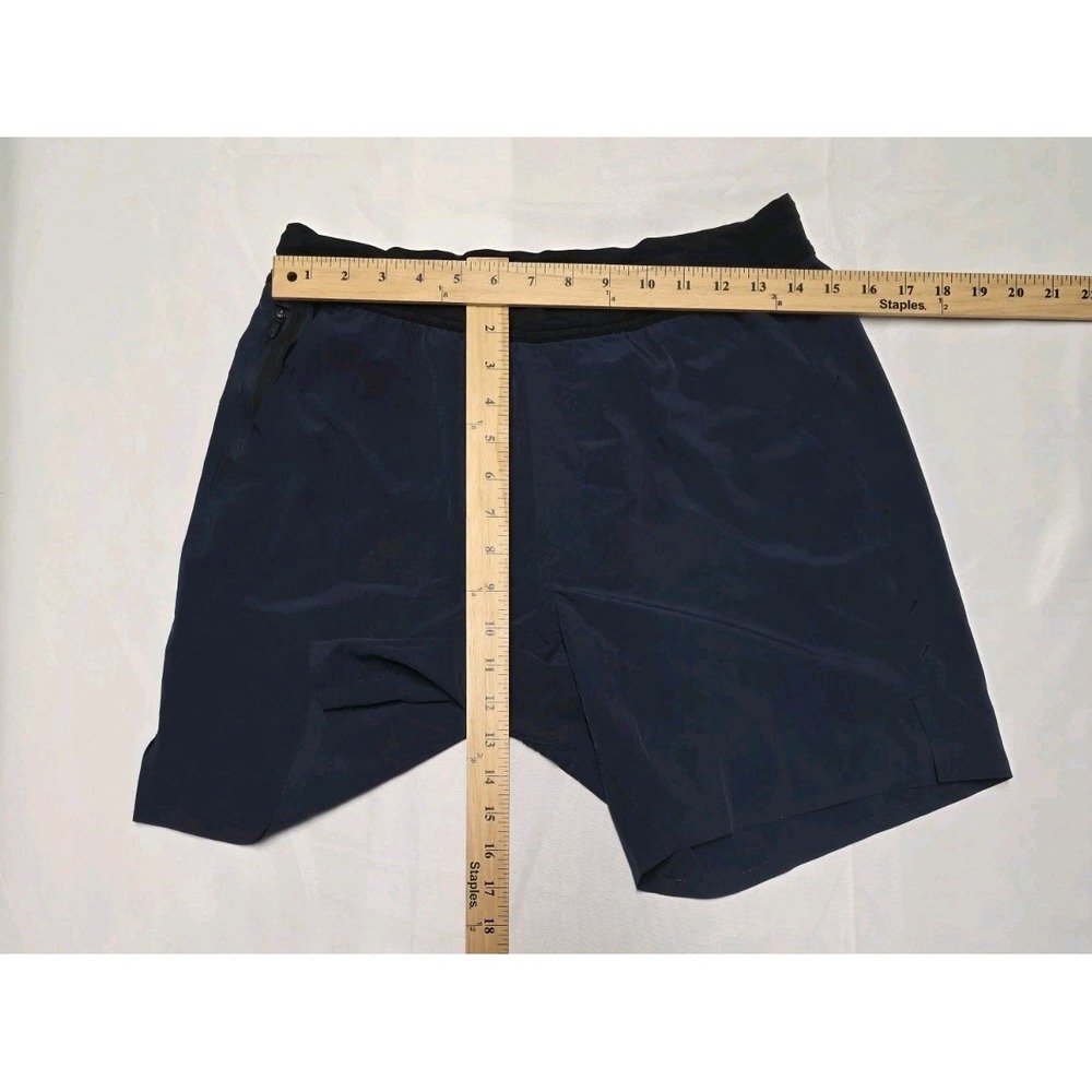 Ten Thousand The Interval Athletic Training Short Men Size Medium Navy 7" - Picture 2 of 6